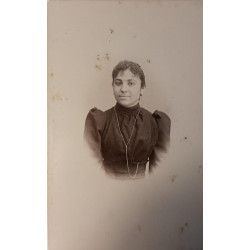 FOTOGRAFÍA SIGLO XIX. DAMA...