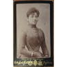 SEÑORA DEL S. XIX. CORPIÑO Y VESTIDO ENTALLADO. NAPOLEÓN