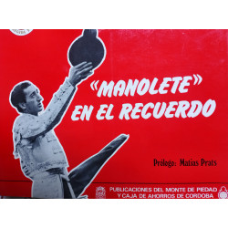 TORERO "MANOLETE EN EL...