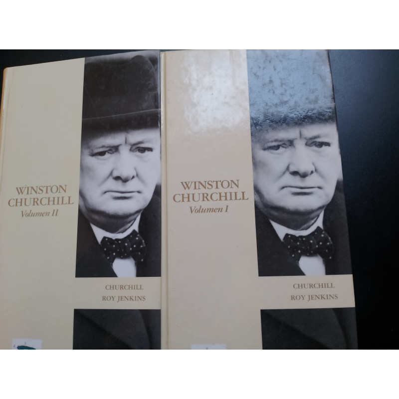 WINSTON CHURCHIL VOLUMENES  1 Y 2.  ROY JENKINS AUTOR
