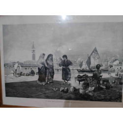 CUADRO HANS VON BARTELS. RIVA DEGLI .VENECIA