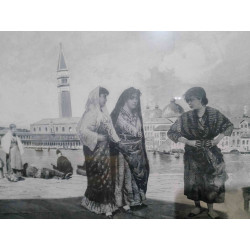 CUADRO HANS VON BARTELS. RIVA DEGLI .VENECIA