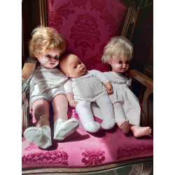 PRECIOSO TRIO DE 2 MUÑECAS...