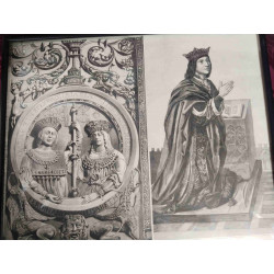 PAREJA DE CUADROS CON MOTIVOS DIFERENTES. ALEMAN CLASICO Y REYES CATÓLICOS