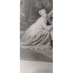 MAGNIFICA REPRODUCCIÓN GRABADO FRANCÉS. S. XIX