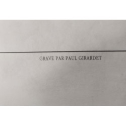 MAGNIFICA REPRODUCCIÓN GRABADO FRANCÉS. S. XIX