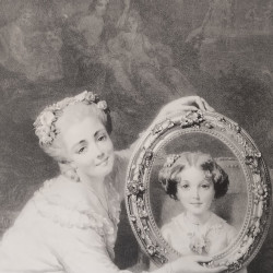 MAGNIFICA REPRODUCCIÓN GRABADO FRANCÉS. S. XIX