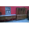 COMEDOR COMPLETO SILLONES APARADORES ALTO Y BAJO. MESA COMEDOR