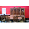 COMEDOR COMPLETO SILLONES APARADORES ALTO Y BAJO. MESA COMEDOR
