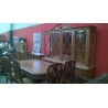 COMEDOR COMPLETO SILLONES APARADORES ALTO Y BAJO. MESA COMEDOR