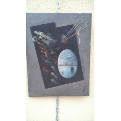 OLEO PALETA PINTOR