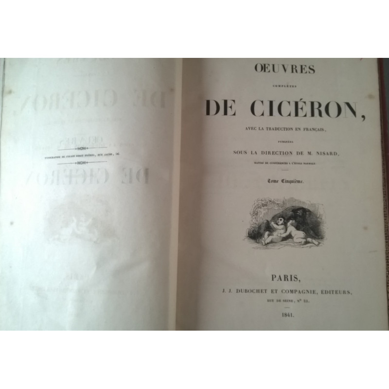 OUVRES CICÈRON