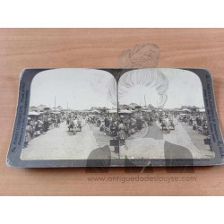 CINCO FOTOGRAFIAS ESTEREOSCÓPICAS 1900